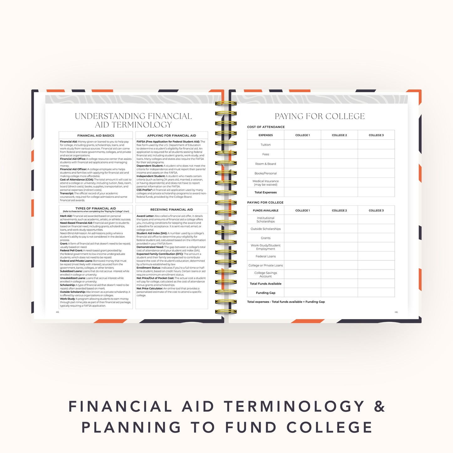 The College Vibes Planner: 6-Month Undated College Application & Planning Resource
