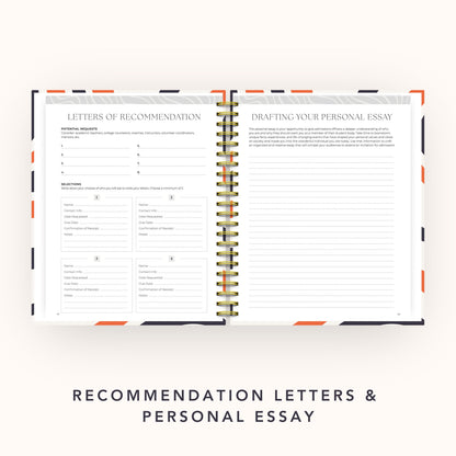 The College Vibes Planner: 6-Month Undated College Application & Planning Resource