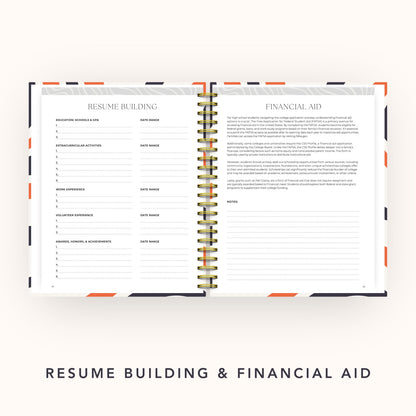 The College Vibes Planner: 6-Month Undated College Application & Planning Resource