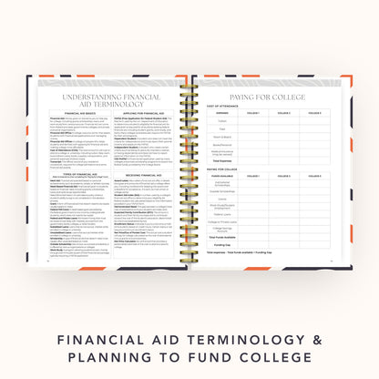 The College Vibes Planner: 6-Month Undated College Application & Planning Resource