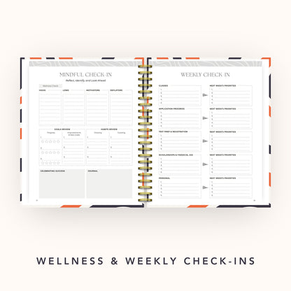 The College Vibes Planner: 6-Month Undated College Application & Planning Resource