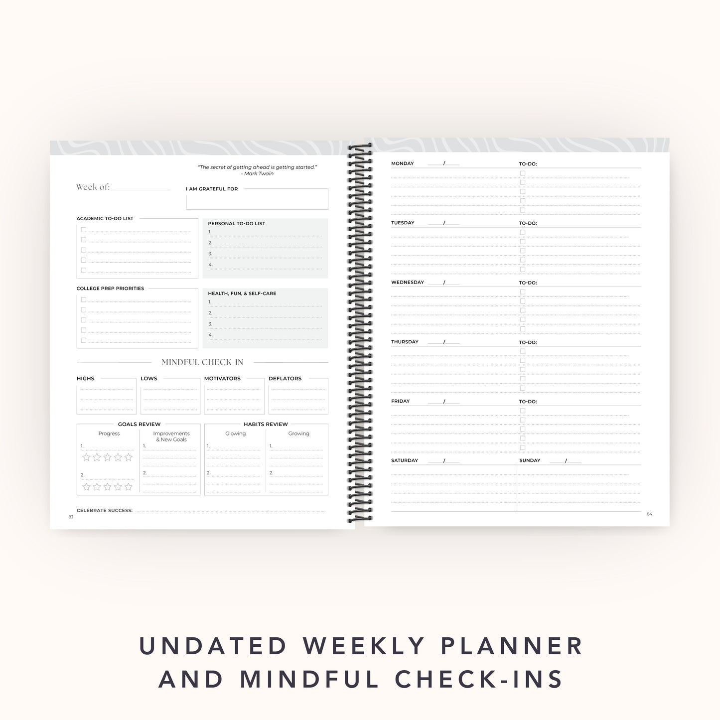 The College Vibes Planner: June - May College Application & Planning Resource