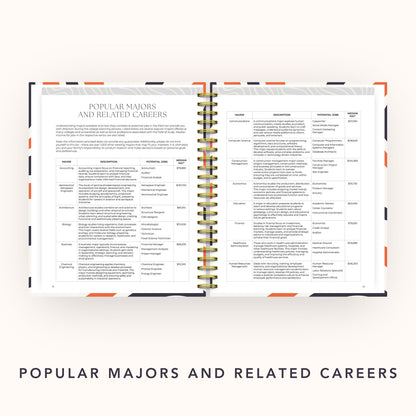 The College Vibes Planner: 6-Month Undated College Application & Planning Resource