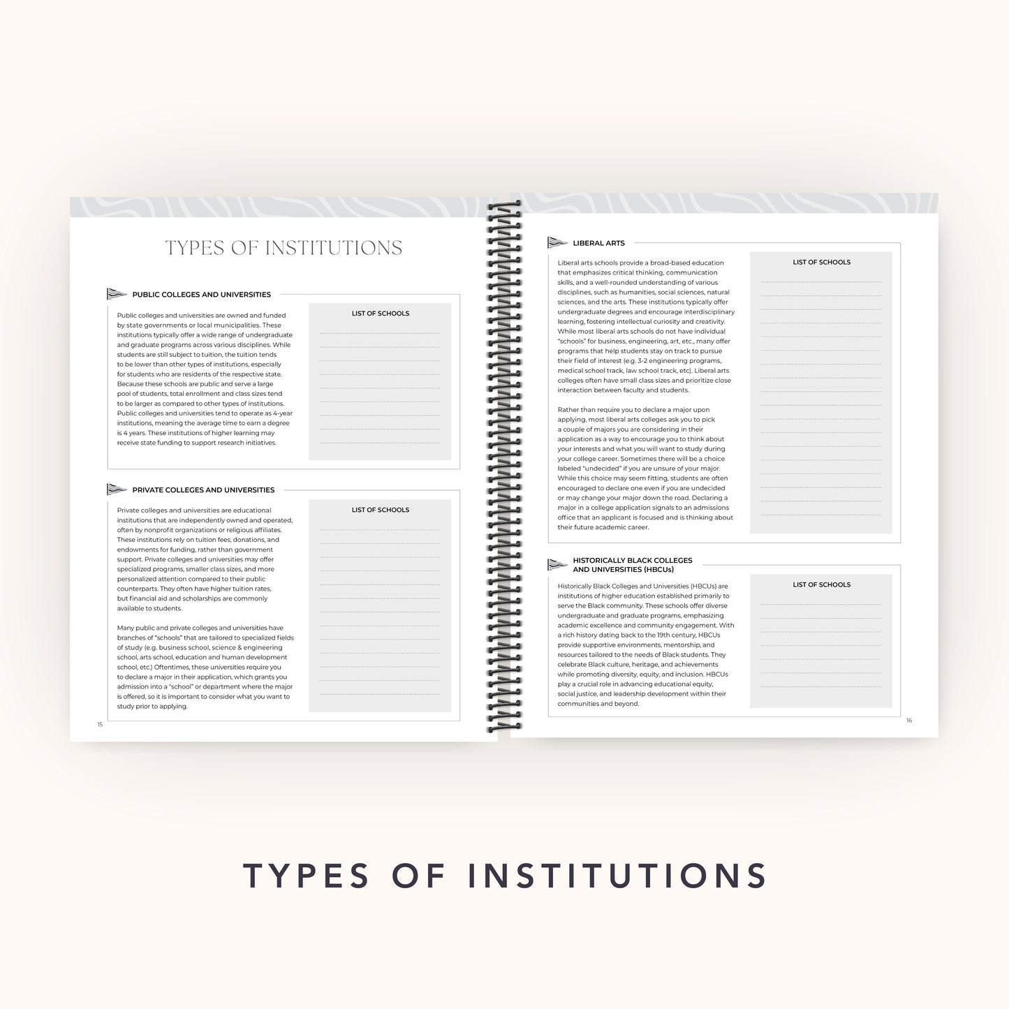 The College Vibes Planner: June - May College Application & Planning Resource