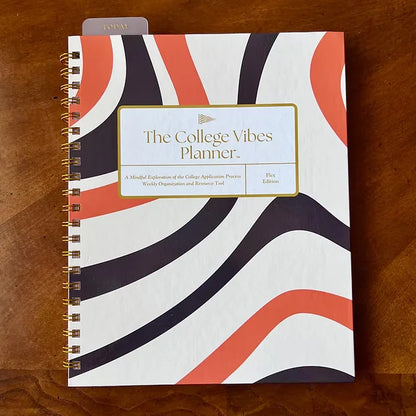 The College Vibes Planner: 6-Month Undated College Application & Planning Resource